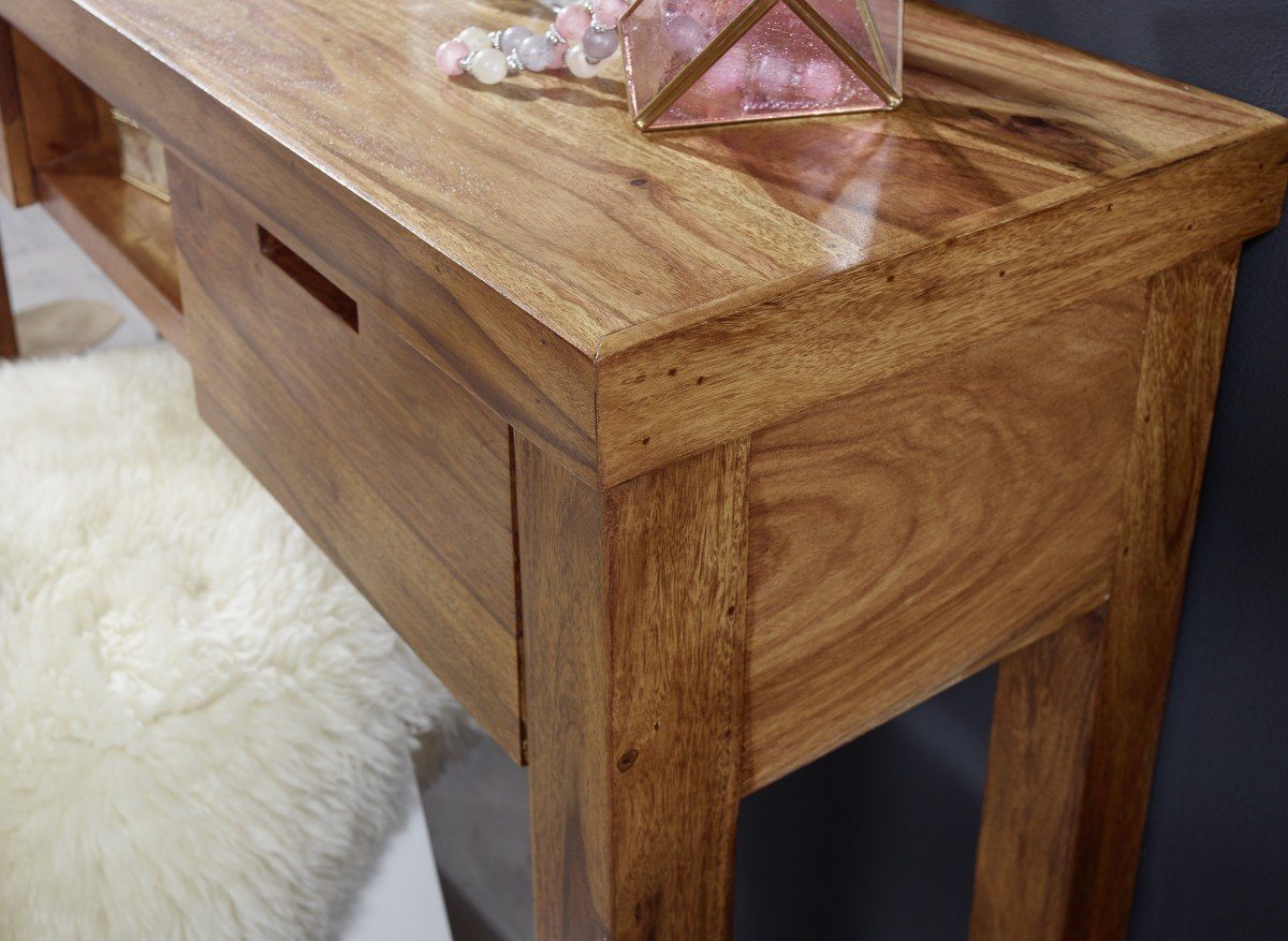 Solid Study & Console Table Made BY Wood - Furnishiaa -  -